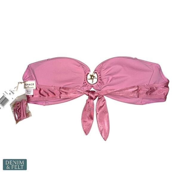 L*Space x Anthropologie Jasper Pink Lady Shine Bikini Top XL NEW/NWT!! - Picture 8 of 14